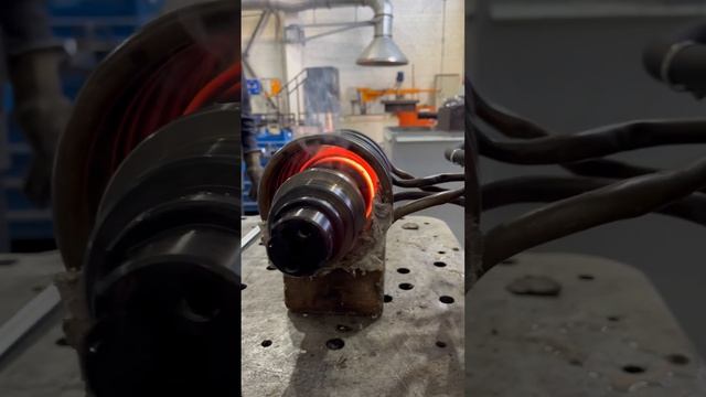 Закалка червяков сталь 40Х! #закалкастали#работа#чпу#фр