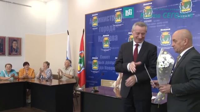 Торжественный прием в честь Дня строителя в администр