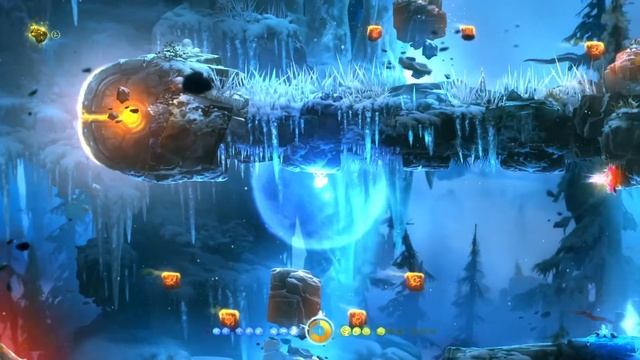 Прохождение Ori And The Blind Forest. Эпизод 8. Ледяные ветра