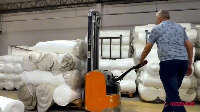 Производство тканей Kozmos #собственноепроизводство #ма?