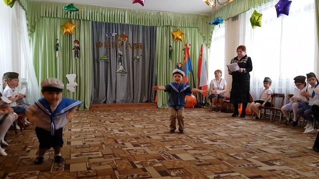 Танец моряка в детском саду. Весело
