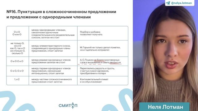 Алгоритм решения задания №16 | Русский язык с Нелей Лот