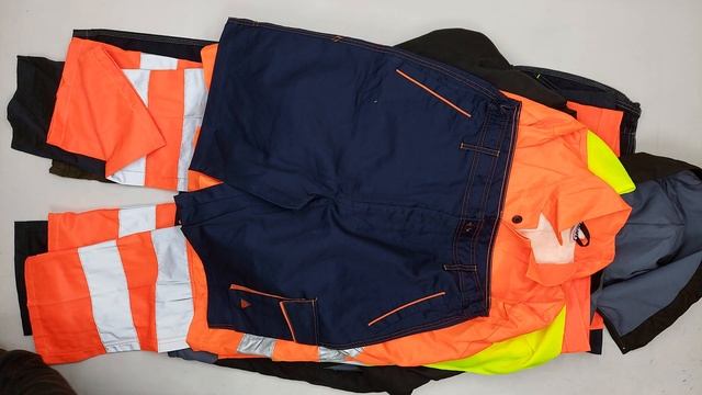 34783 Рабочая одежда мужская , 2пак,  Abiti Da Lavoro, секонд (cream)