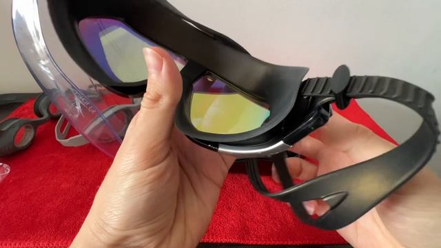 Обзор и распаковка маски для плавания Speedo