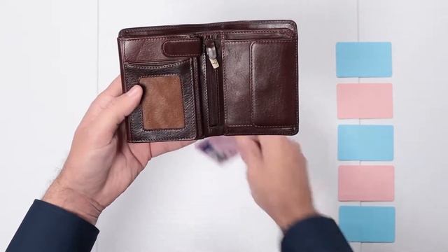 Гаманець чоловічий Visconti TSC44 Lucca C RFID (Brown)