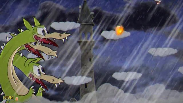 Cuphead. Грим Огнепых. Подгорало знатно