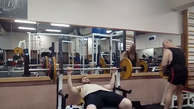 25 06 2020 жим штанги лёжа 5