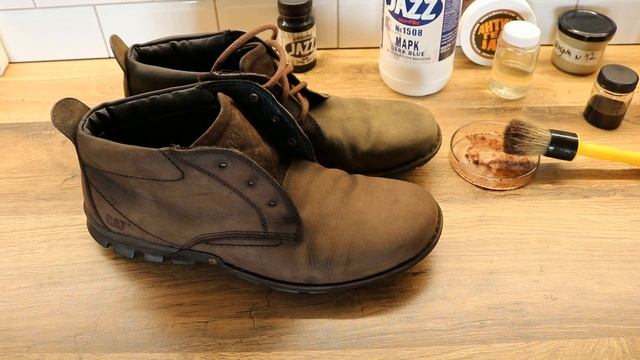 Восстановление кожаной обуви своими руками, химией и ?