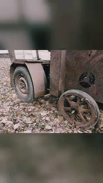 Самодельный минитрактор под старину, передаю привет м