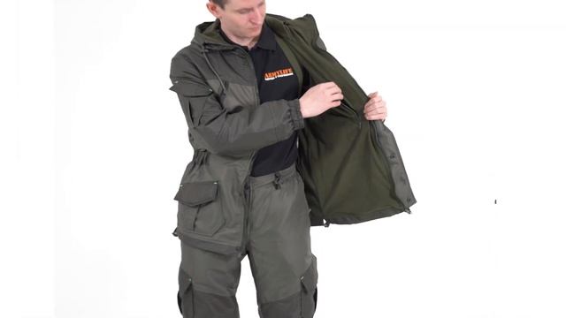 Костюм OneRus Горный  5 таслан флис темный хаки