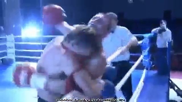 Валентин Рыбалко - Александр Семак. Тайский бокс 5/3 Бой