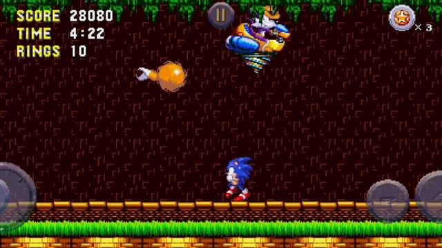 я играю Sonic Triple Trouble 2