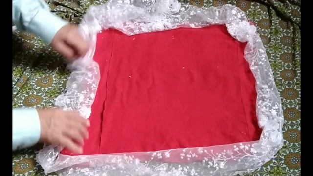 Как сшить наволочку самый  простой  способ