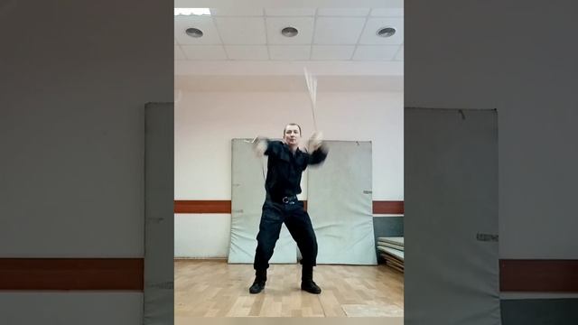 Элементы фланкировки шашками. Прикладной рукопашный ?