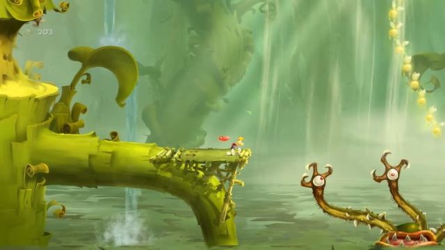 Rayman Legends. Рэй и бобовое зернышко