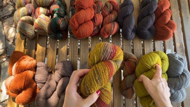 Пряжа «Дундага»: разбираем оттенки и подбираем цвета ?
