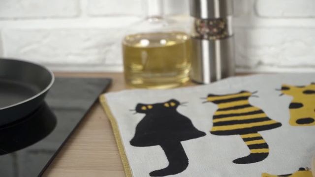 Полотенце кухонное «Кошки» TM Provance, 100% хлопок, арт. 434-086