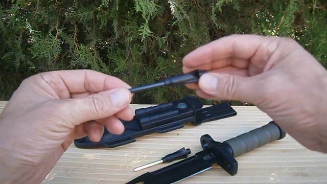 Ніж Wolf 2528В 32 см кресало точилка свисток