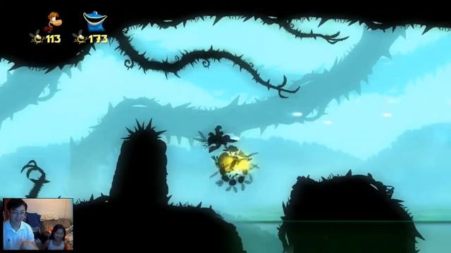 Проходим Rayman Origins с племяшкой :) Эпизод 24. Охотник-собиратель.