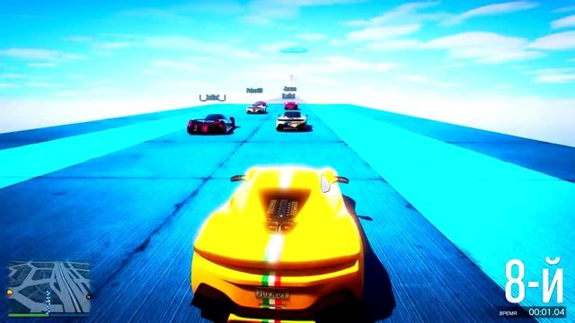 ЖЕСТЬ!!! ПРОЕХАТЬ СБОКУ МОСТА!!! GTA ONLINE!!!