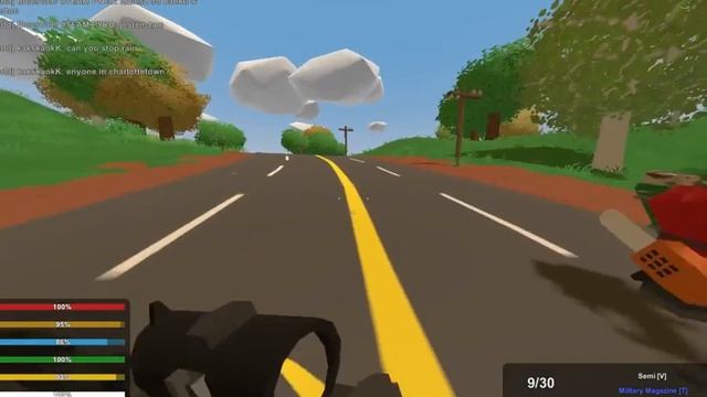 GamePlay Unturned-негър на хоризонта