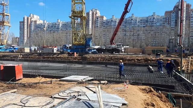 Начало заливки подушки