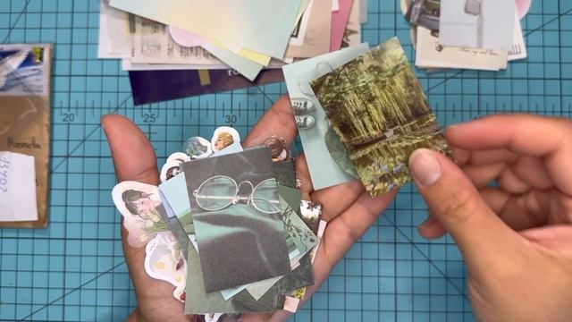 Конверт #23: открываю конверт и делаю коллаж