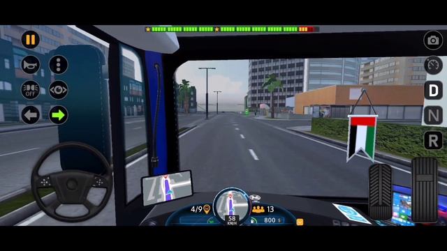 1) Bus Simulator(видео с голосом!) Поездка на 8 уровне!