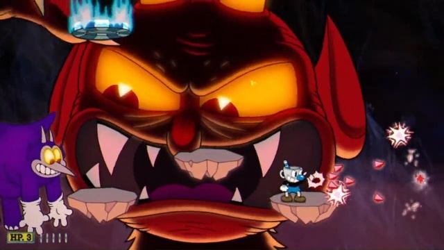 Cuphead-Devil прохождение финального босса