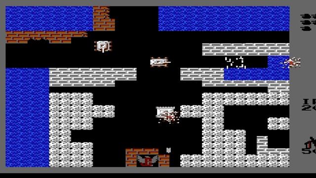 Battle City V4.4c Winter By Berion (Battle City Hack) (NES, 1985) Уровень 50