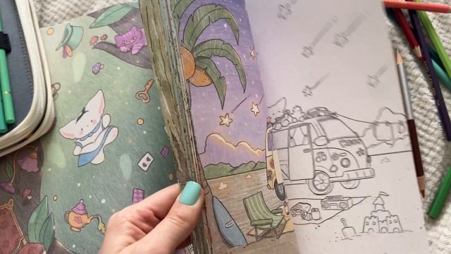 Alice In Wonderland -  раскрашиваем совместно с @manzzuro /Adult Coloring