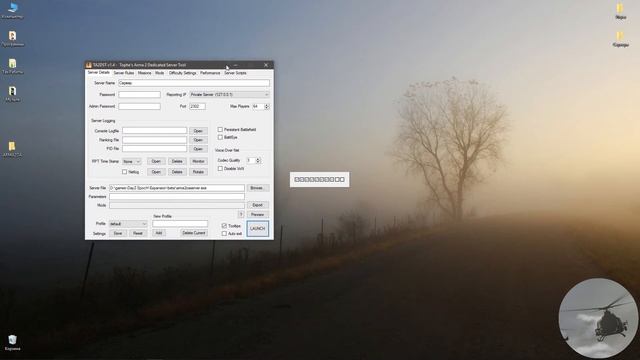 Как создать сервер в ARMA2 ARMA2OA
