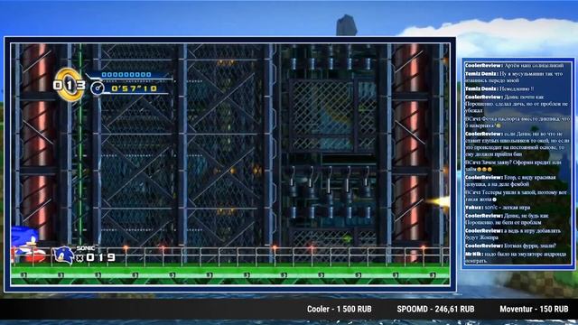 Sonic 4 Episode I и чутка разговорный стрим ⍟ [ Стрим ]🔴