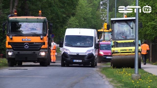 ESN TV 21.05.2019 ЗАВЕРШЕНИЕ ЯМОЧНОГО РЕМОНТА В г. СИЛЛАМЯЭ (РЕПОРТАЖ)