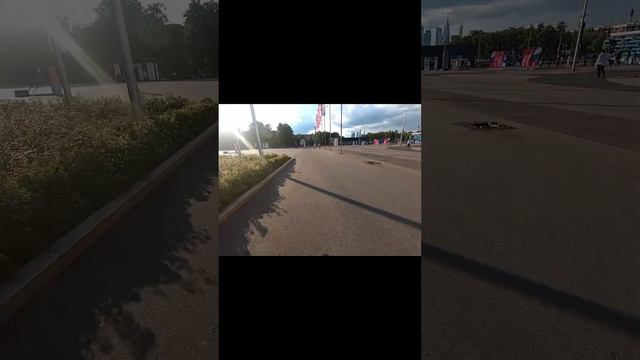 Ворвались в новый скейтпарк от Rampstroy в Лужниках!!!