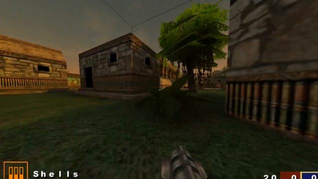 Quake 3 и GTKRadiant /тестирование самодельной карты)