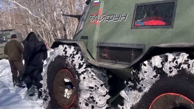 Вездеходы Тайфун и Хищник, внедорожный поход по Камча?