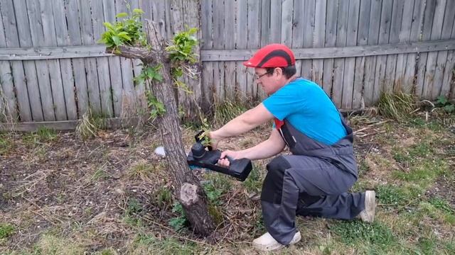 Пила аккумуляторная цепная 12 дюймов садовая бесщеточная