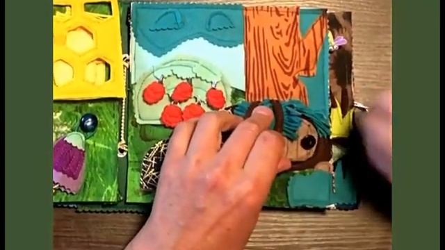 Книжка из фетра 