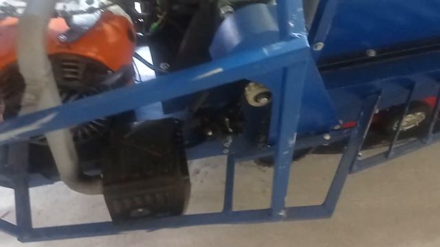 доработки самодельный снегоход в ожидании снега