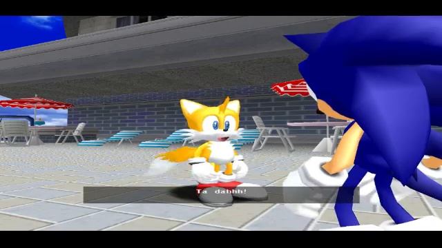 Прохождение Sonic Adventure DX Sonic Story часть 1