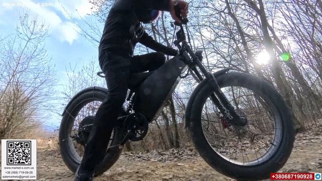 Электровелосипед фетбайк Эндуро фэтбайк тест по безд?
