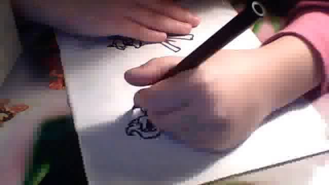 Как я рисую выдуманую пони!