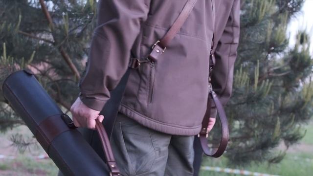 Фартук из натуральной кожи