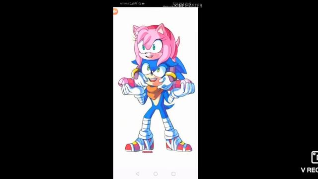 Соник бум и Эми Роуз это не девочка это беда
