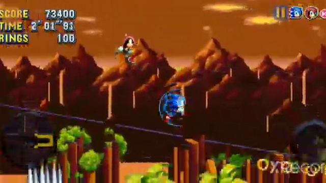 соник мания прохождение номер 1