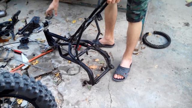 ПитБайк Kayo 140 за 8500 рублей,разбираем и готовим к покрас