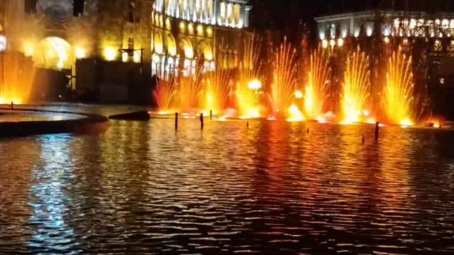 Поющие фонтаны в Ереване