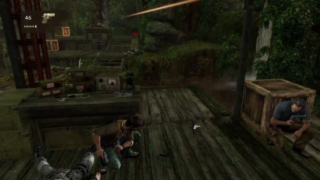 Uncharted 2: Среди воров. Прикрывай Салли #2 (МАКСИМАЛЬНЫЙ УРОВЕНЬ СЛОЖНОСТИ)