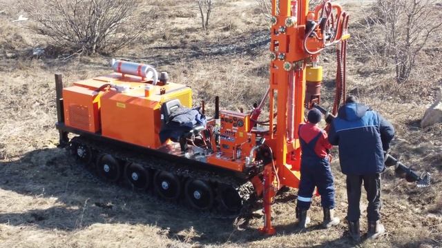 Буровая установка для геологии на гусеничном ходу - СБ